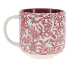 Be Still & Know - Ceramic Mug with Burgundy Interior