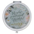 He Who Promised Is Faithful - Compact Mirror