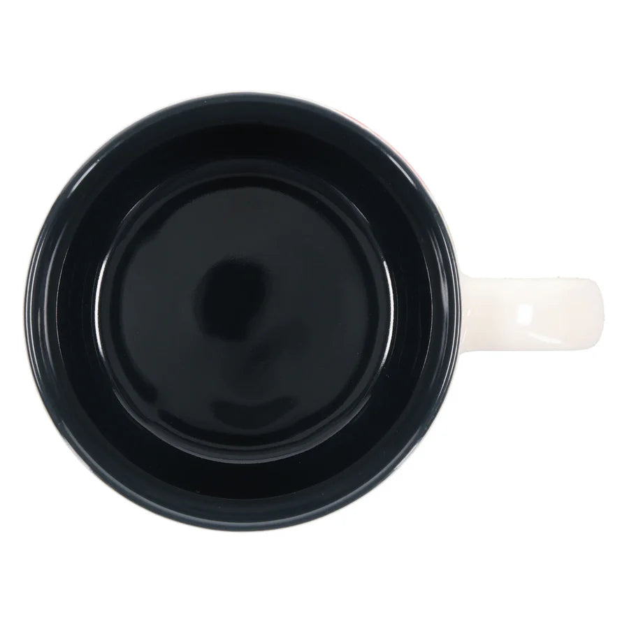 Be Still and Know That I Am God - White Ceramic Mug with Navy Interior