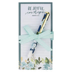 Be Joyful in Hope - Magnetic Notepad with Pen