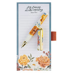 Joy Comes in the Morning - Magnetic Notepad with Pen