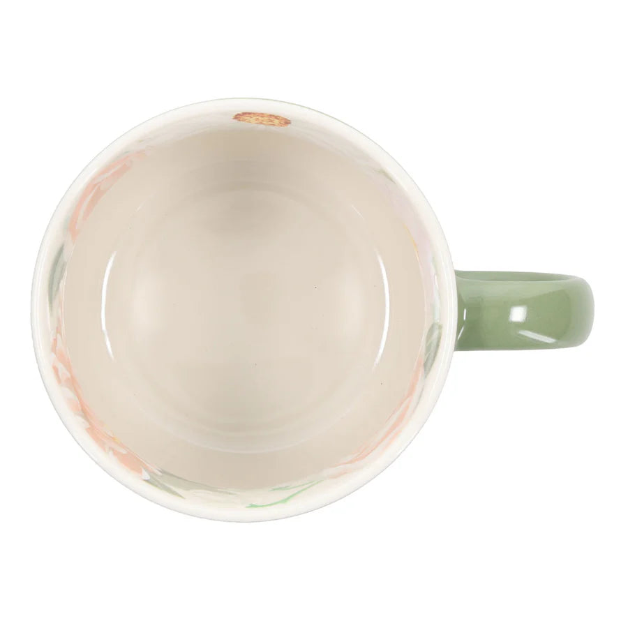 But the Lord Stood with Me & Gave Me Strength - Green Ceramic Mug