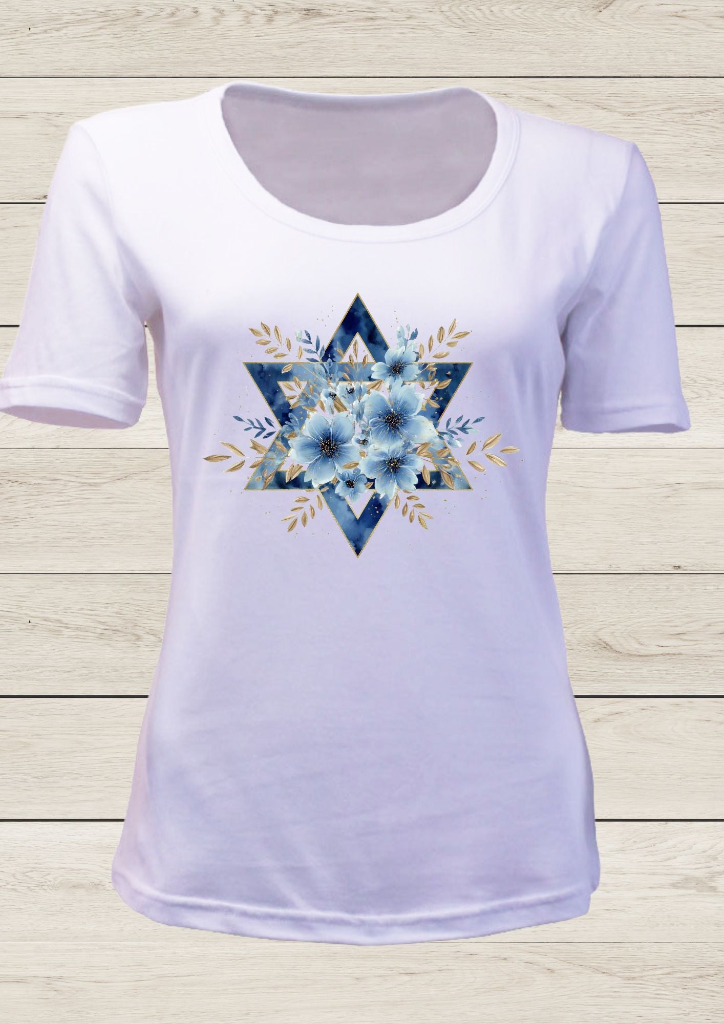 Floral Star Of David