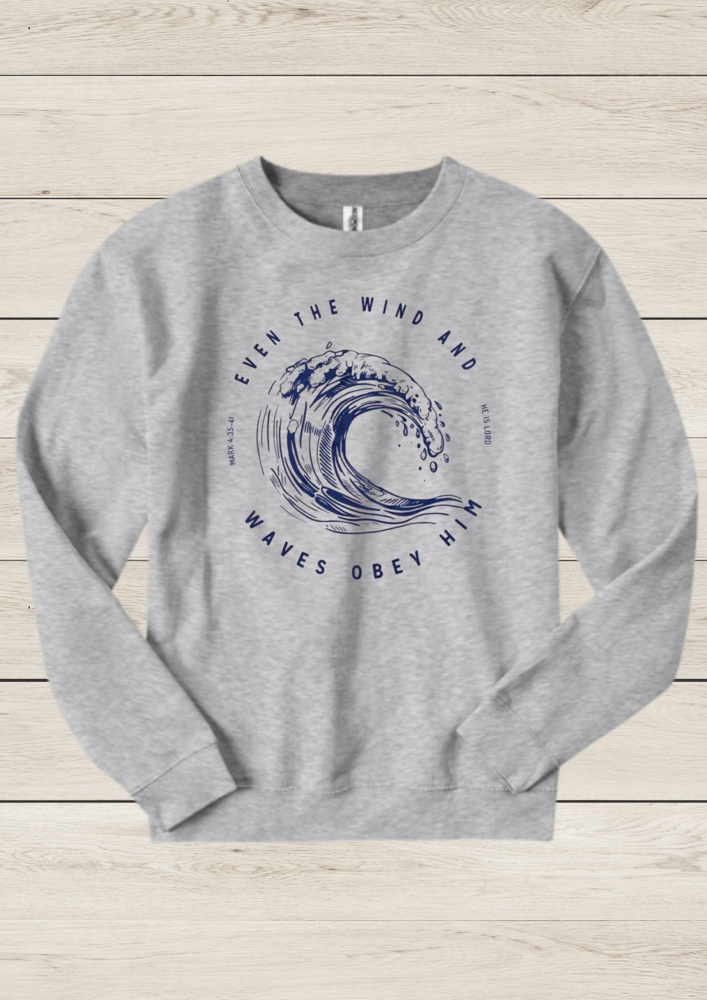 Even The Wind And Waves Obey Him