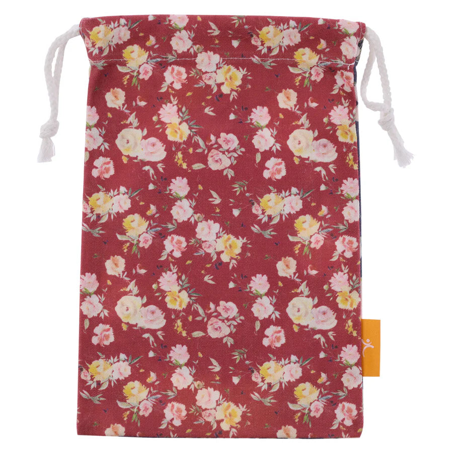 This Is The Day Small Cotton Drawstring Bag - Psalm 118:24