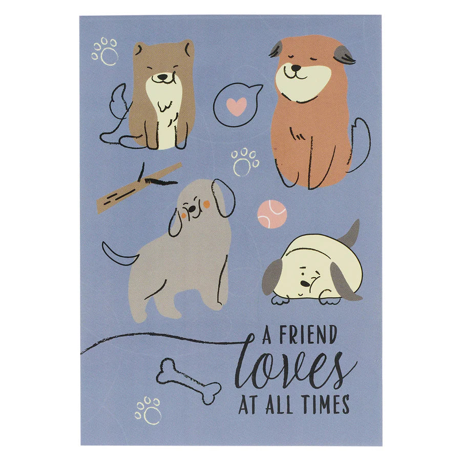 A Friend Loves At All Times - Pet Notepad