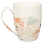 Brave Beautiful Blessed - Floral Ceramic Mug