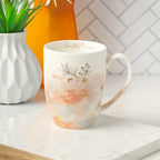 Brave Beautiful Blessed - Floral Ceramic Mug