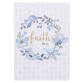 Faith, Blue Wreath - Notebook