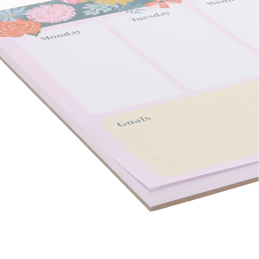 A4 Weekly Desk Planner - Walk by Faith Not by Sight