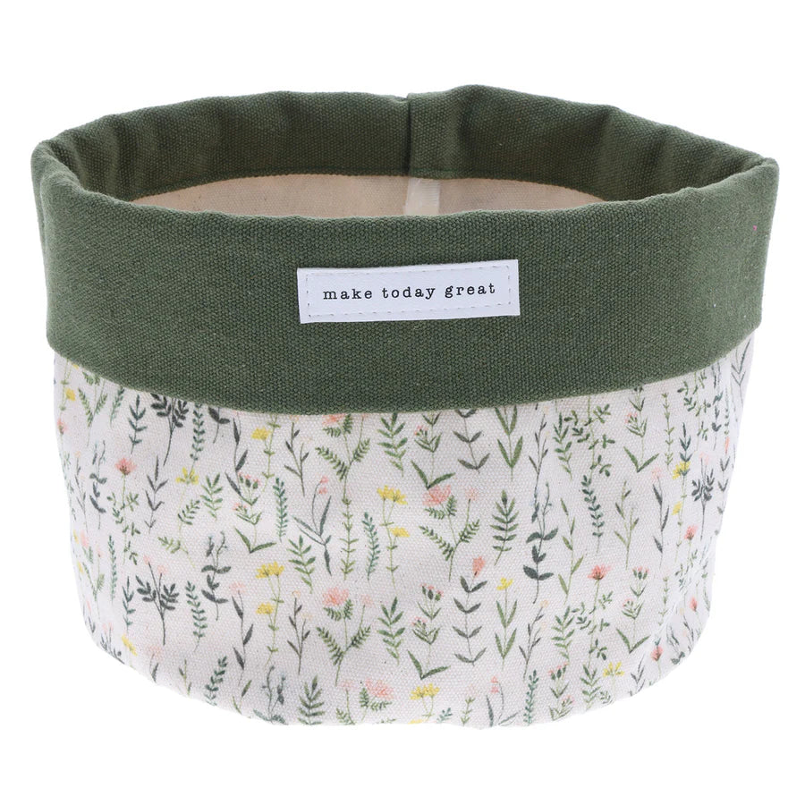 Make Today Great - Canvas Planter Cover