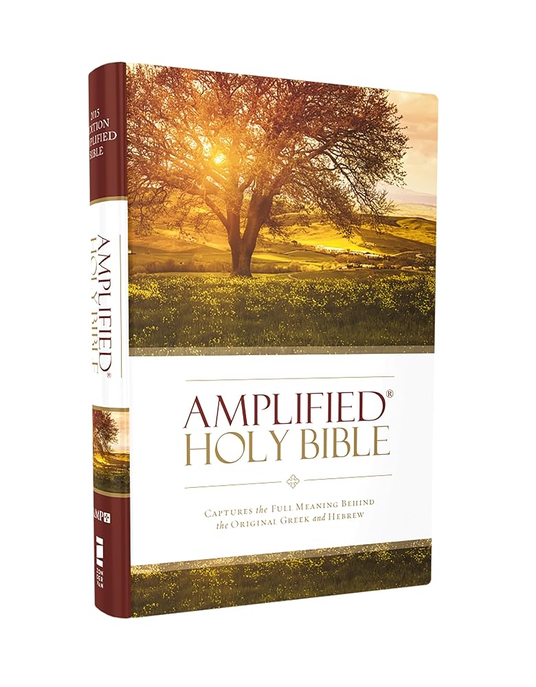 Amplified Holy Bible, Hardcover: Captures the Full Meaning Behind the Original Greek and Hebrew cover image