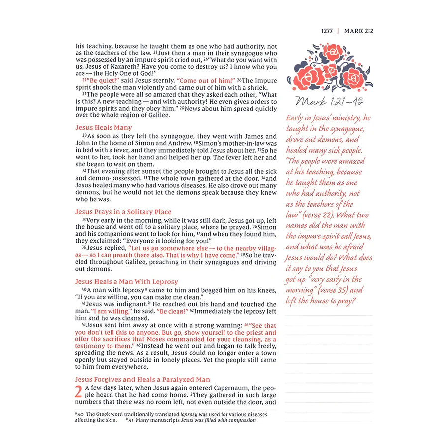 NIV, Journal the Word Bible for Women