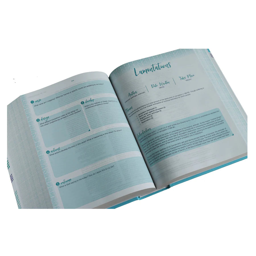 NIV, Verse Mapping Bible for Girls