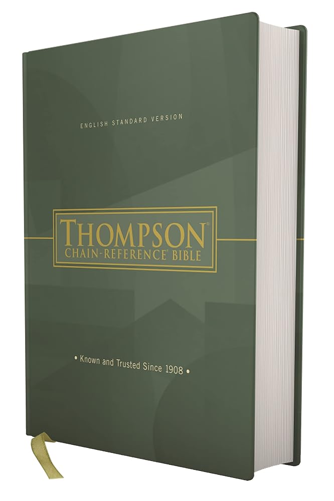 ESV, Thompson Chain-Reference Bible, Hardcover, Red Letter cover image