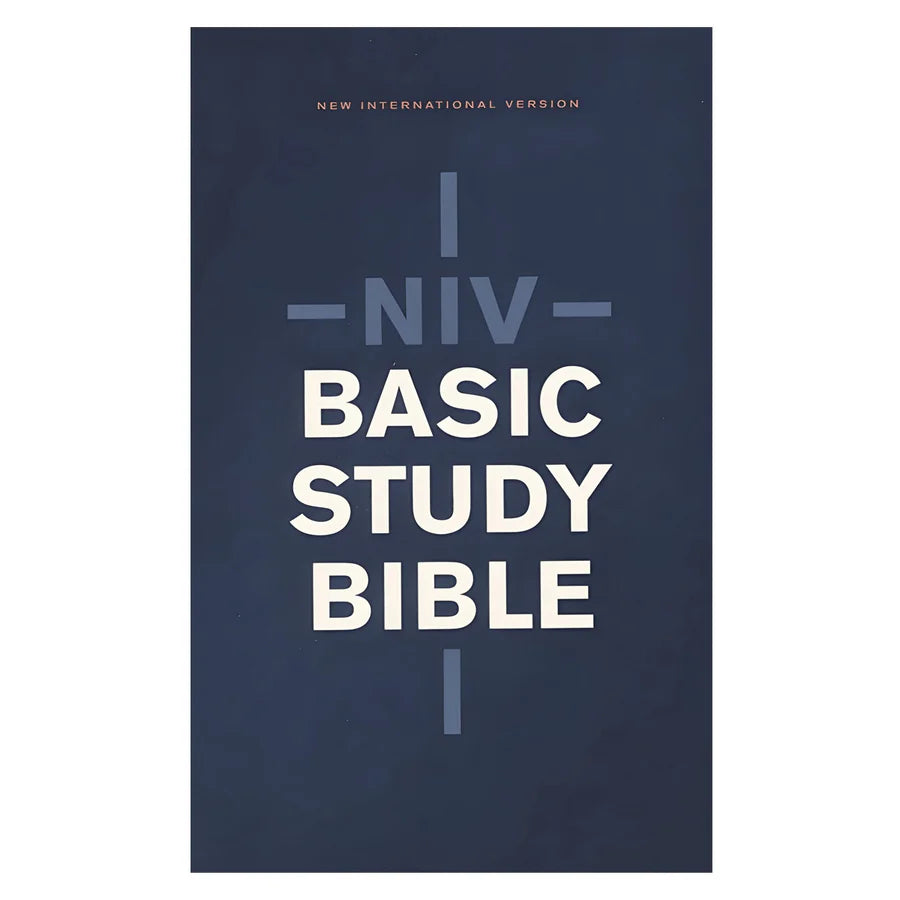 NIV, Basic Study Bible, Economy Edition