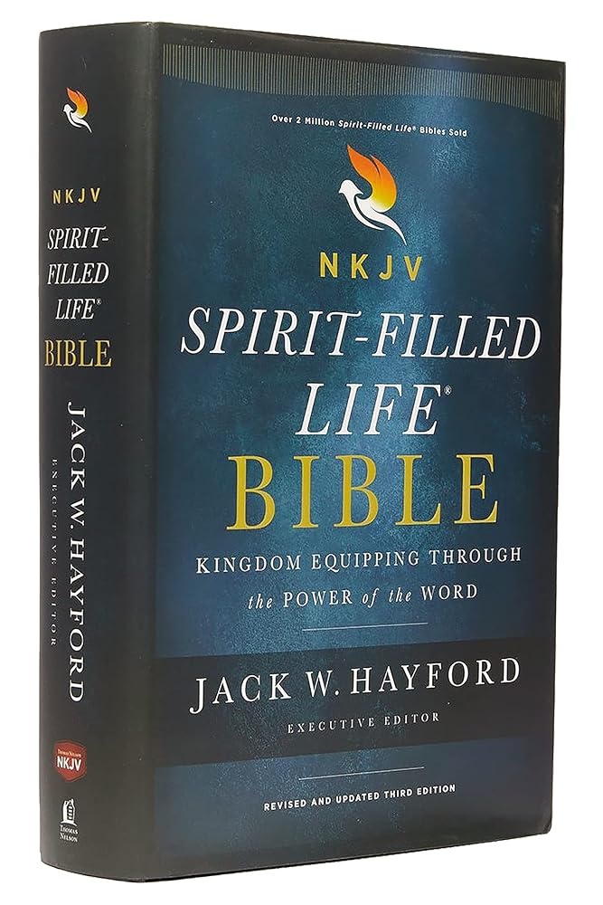 NKJV, Spirit-Filled Life Bible, Third Edition, Hardcover, Red Letter, Comfort Print: Kingdom Equipping Through the Power of the Word cover image