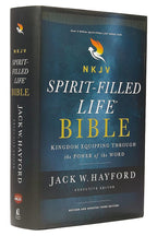 NKJV, Spirit-Filled Life Bible, Third Edition, Hardcover, Red Letter, Comfort Print: Kingdom Equipping Through the Power of the Word cover image