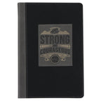 Be Strong and Courageous - Faux Leather Journal