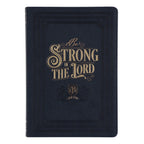 Be Strong in the Lord - Faux Leather Journal