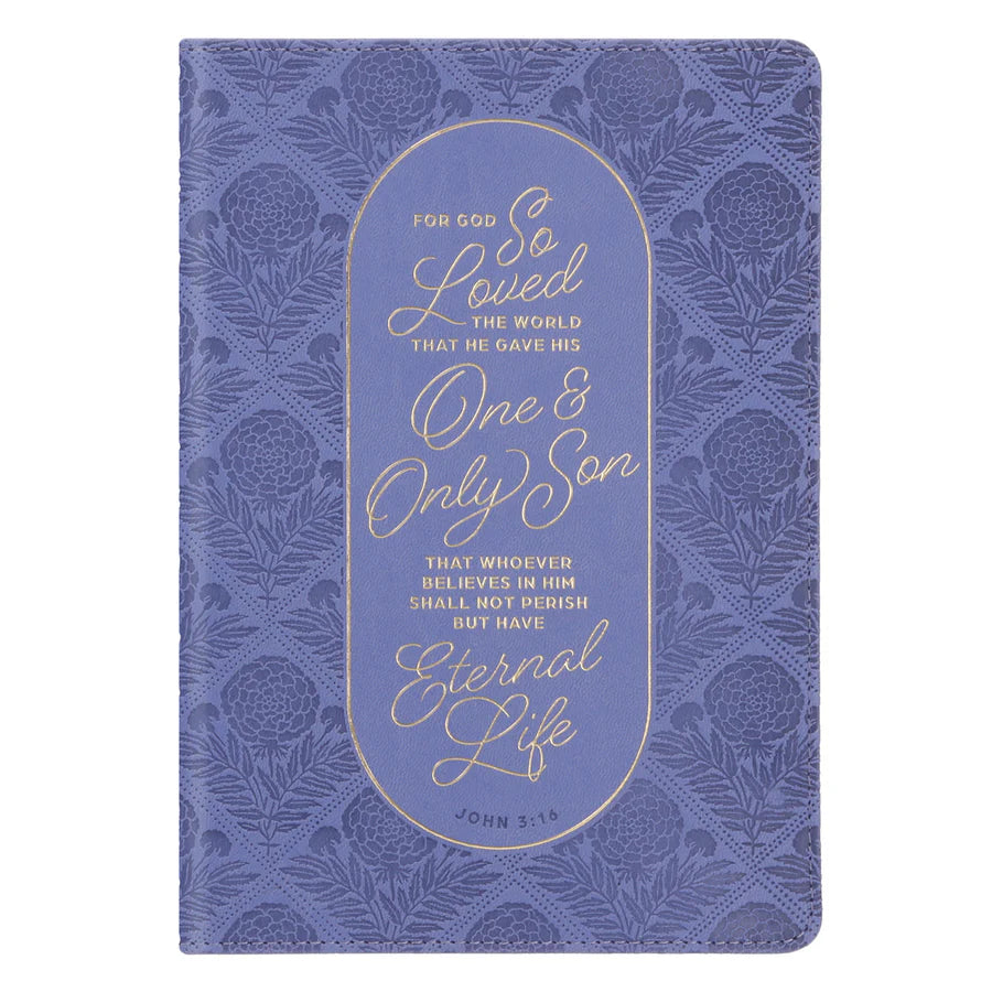 For God so Loved - Faux Leather Journal