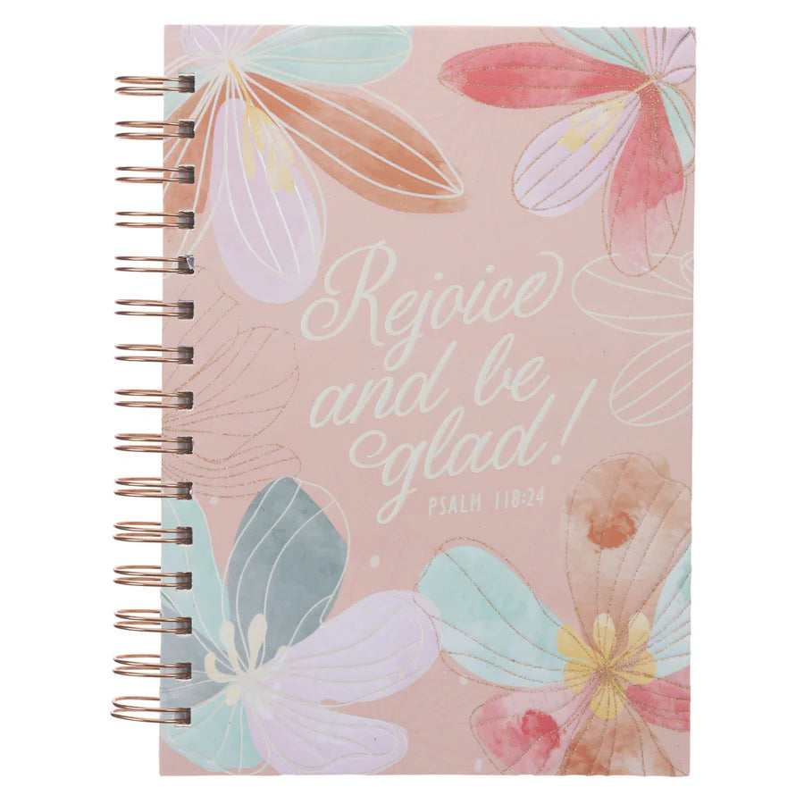 Rejoice and Be Glad - Hardcover Wirebound Journal