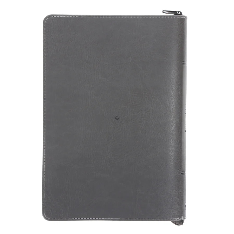 Seek the Lord - Faux Leather Journal with Zipped Closure