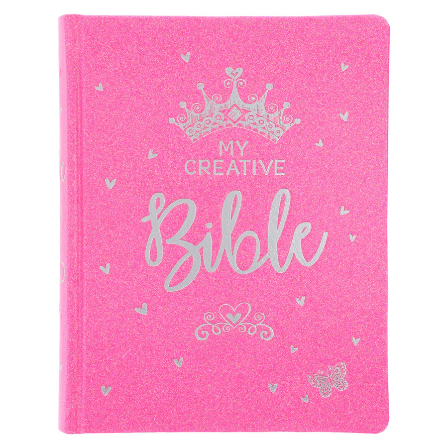 ESV Pink Glitter Hardcover My Creative Bible for Girls