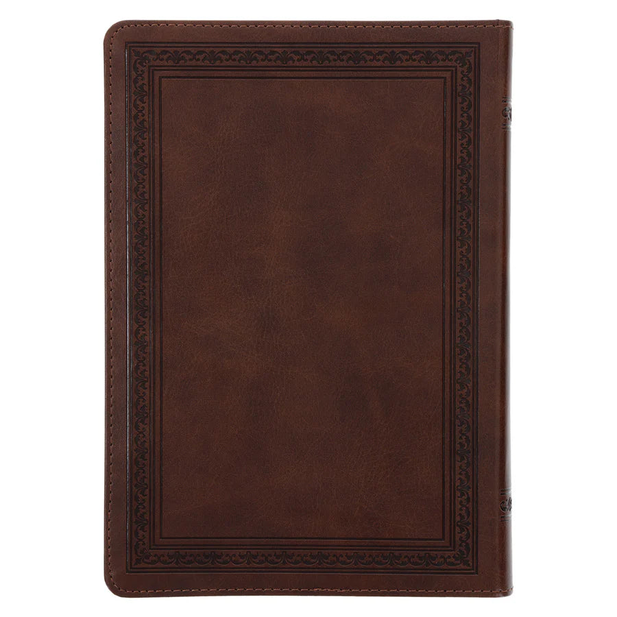 NLV Bruin Kunsleer Stiltetydbybel vir Mans