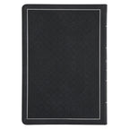 NLV Swart Kunsleer Stiltetydbybel vir Mans