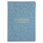 NLV Blougrys Kunsleer Stiltetydbybel vir Vroue