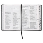 NLV Steenkool Egte Leer Grootdruk Bybel