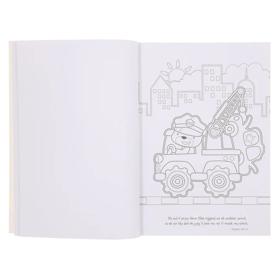 God Is by My Waar Ek Ook Al Gaan: 'n Inkleur Avontuur vir Kinders