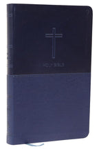 NKJV, Value Thinline Bible, Blue Leathersoft, Red Letter, Comfort Print: Holy Bible, New King James Version cover image