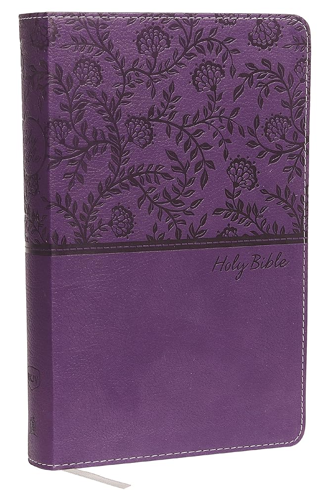NKJV, Deluxe Gift Bible, Leathersoft, Purple, Red Letter, Comfort Print: Holy Bible, New King James Version cover image