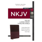 NKJV, Value Thinline Bible, Large Print
