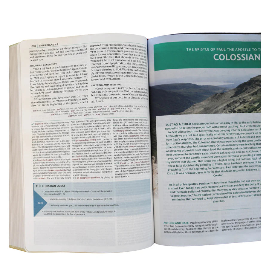 NKJV Hardcover Study Bible