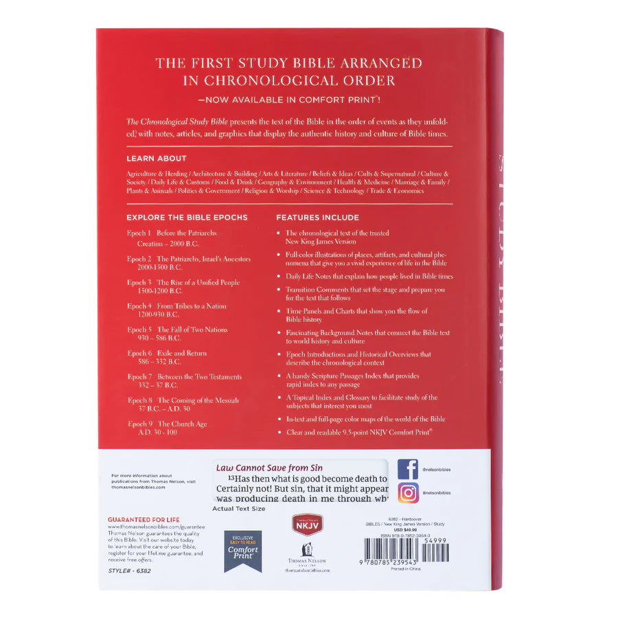 NKJV Chronological Study Bible