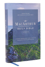 NASB, MacArthur Daily Bible, 2nd Edition, Hardcover, Comfort Print cover image