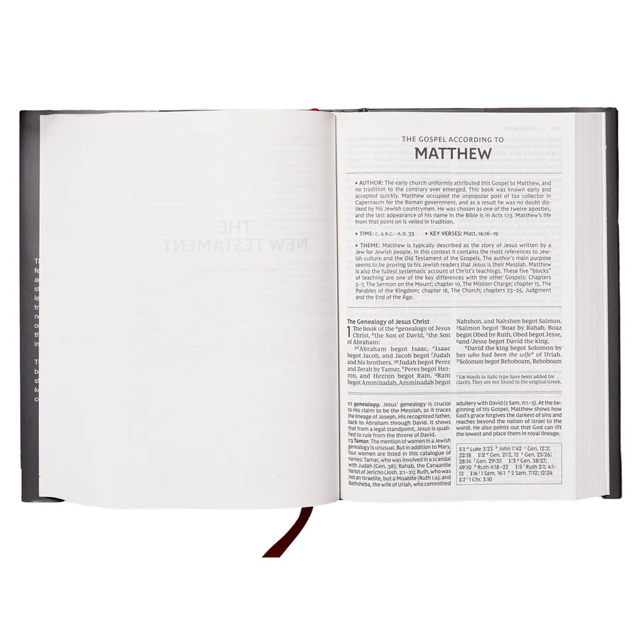 NKJV Foundation Study Bible, Large Print