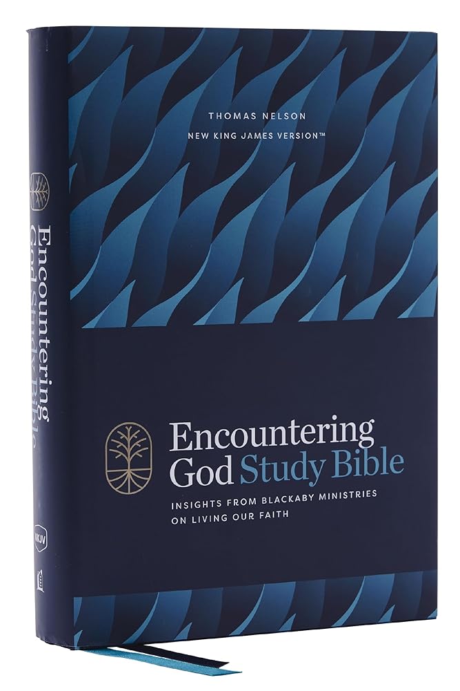 NKJV, Encountering God Study Bible, Red Letter, Comfort Print: Insights From Blackaby Ministries On Living Our Faith cover image