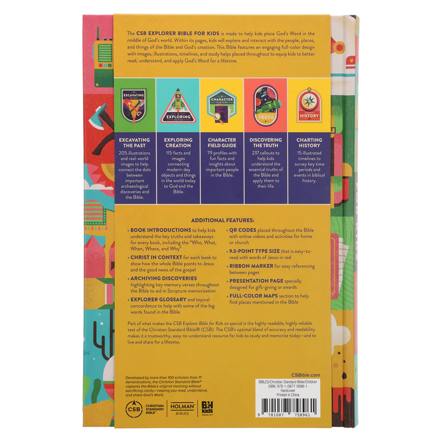 CSB Explorer Bible for Kids