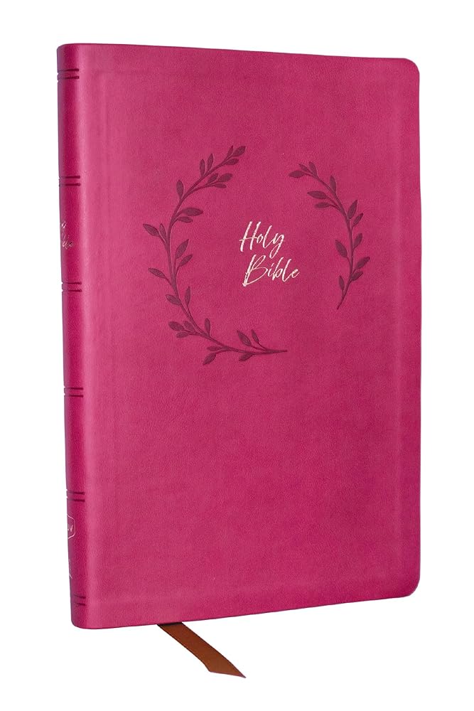 KJV Holy Bible: Value Ultra Thinline, Pink Leathersoft, Red Letter, Comfort Print: King James Version cover image