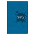 NKJV Study Bible for Kids, Blue Leathersoft