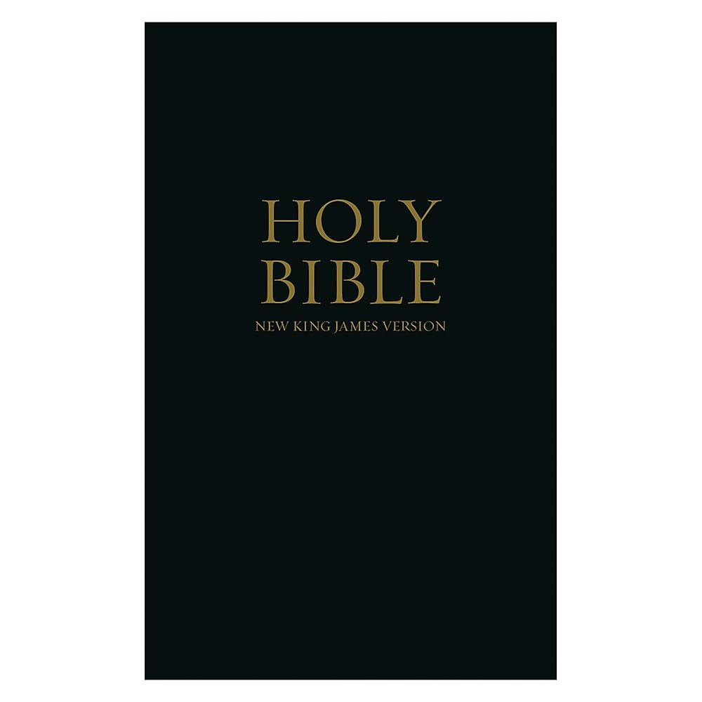 Nkjv Black Bible cover image