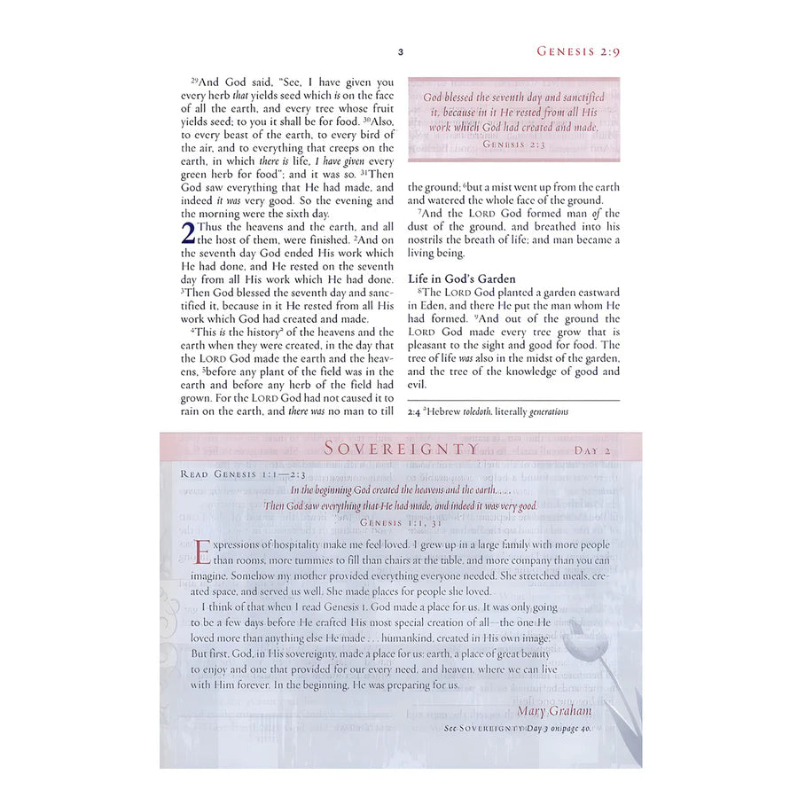 NKJV, Women of Faith Devotional Bible