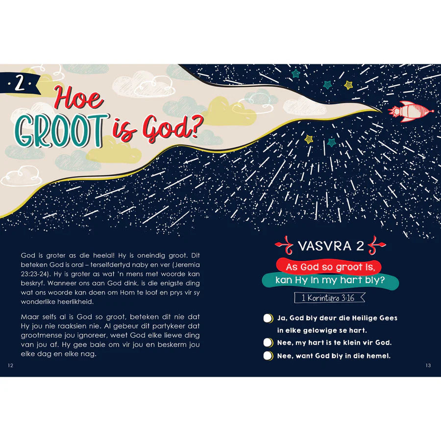 Bybelvrae En Antwoorde Vir Kinders