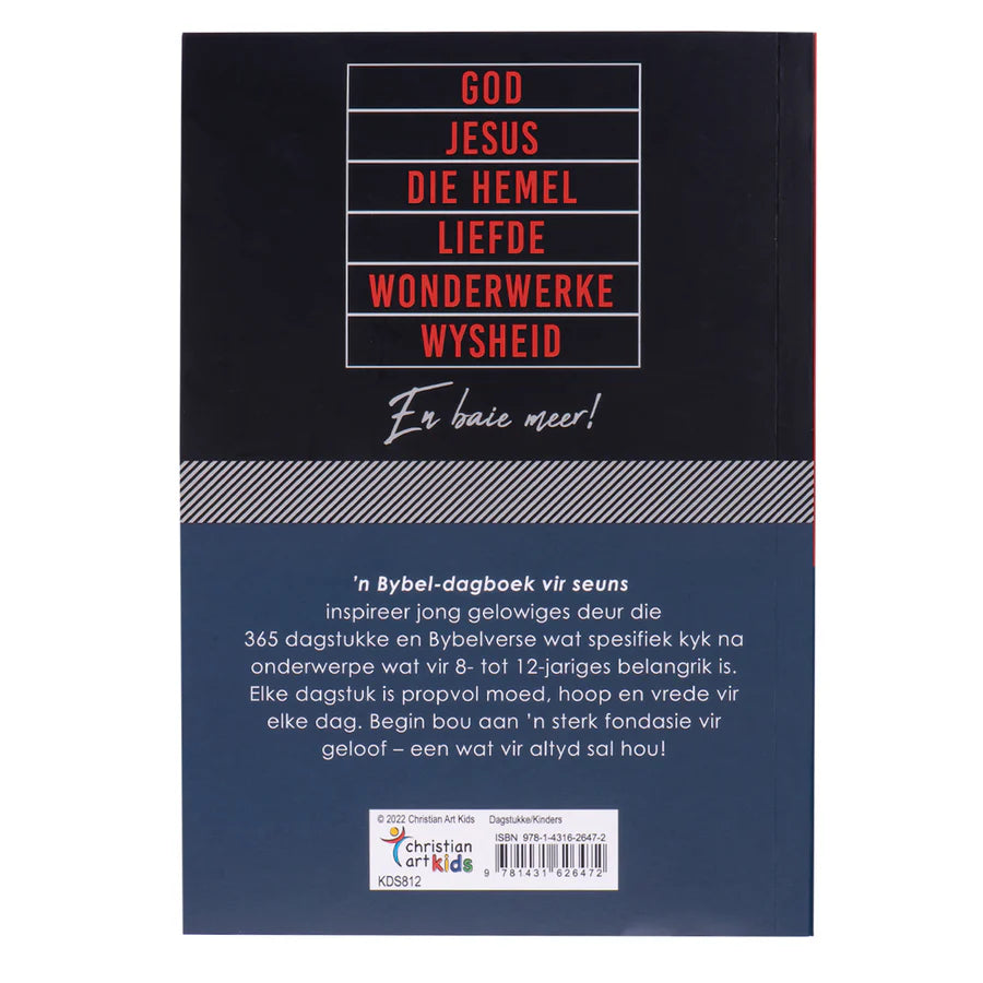 'n Bybeldagboek Vir Seuns