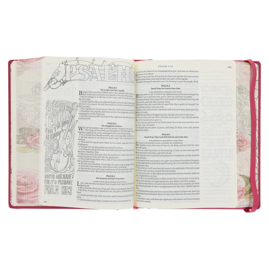 KJV My Creative Bible, Faux Leather Hardcover