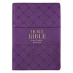 KJV Holy Bible, Super Giant Print Faux Leather Red Letter Edition